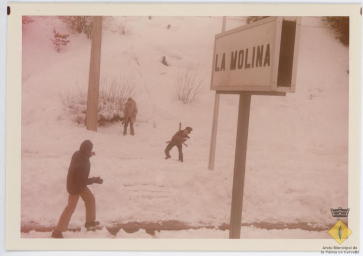 Batalla de neu a la Molina