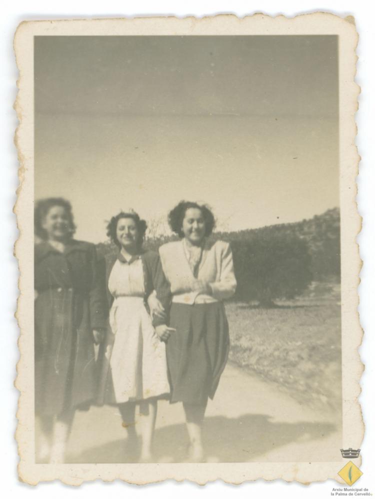 Tres dones per un camí de la Palma