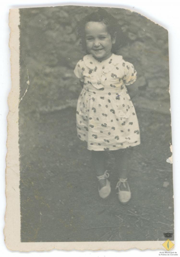 Retrat de la nena Balbina Planas