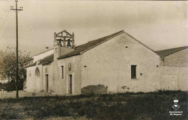 Antiga església parroquial amb el casal catequístic
