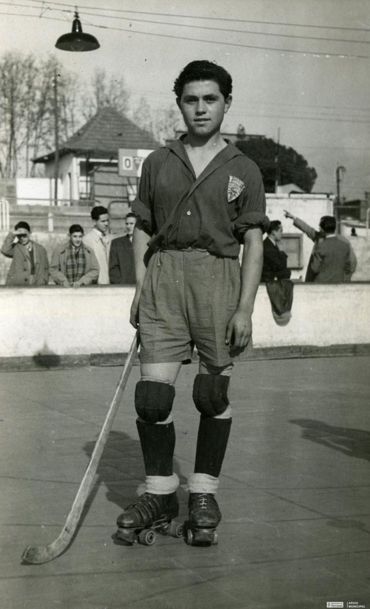 Jugador hoquei C.D.P.Terrassa. Joan Casabella