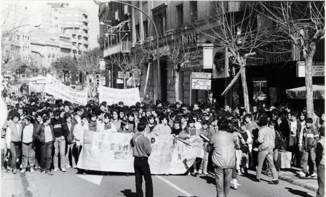 Manifestació contra la OTAN. Sabadell