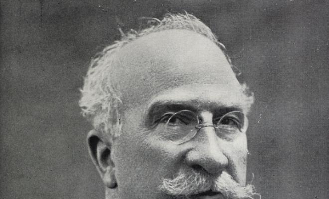 Retrat del polític Alejandro Lerroux García.