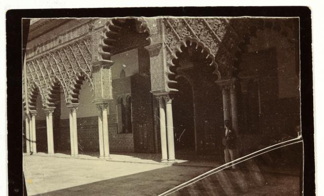 Patio de las Doncellas al Real Alcázar de Sevilla.