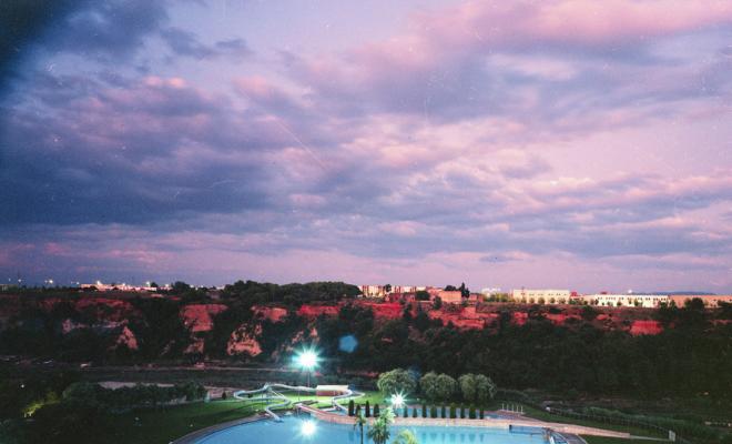 La Bassa de Sant Oleguer de nit