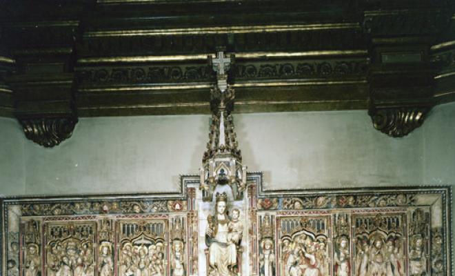 Retaule gòtic de la catedral de Vic