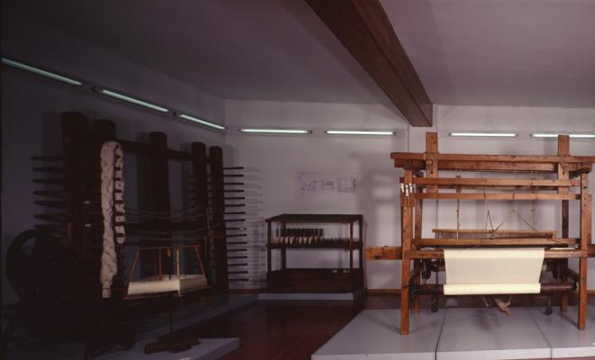 Interior del Museu d'Història de Sabadell