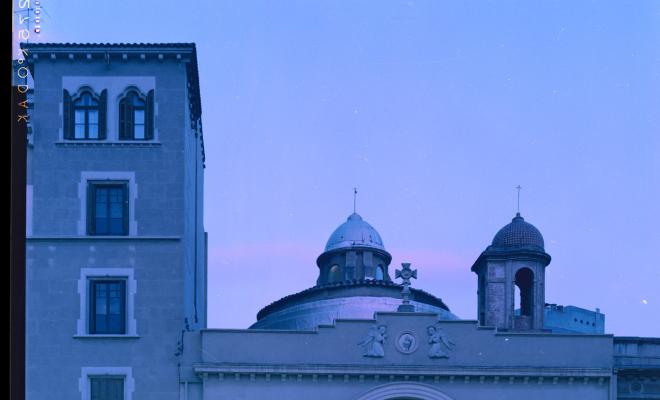 Façana de l'església de l'Immaculat Cor de Maria