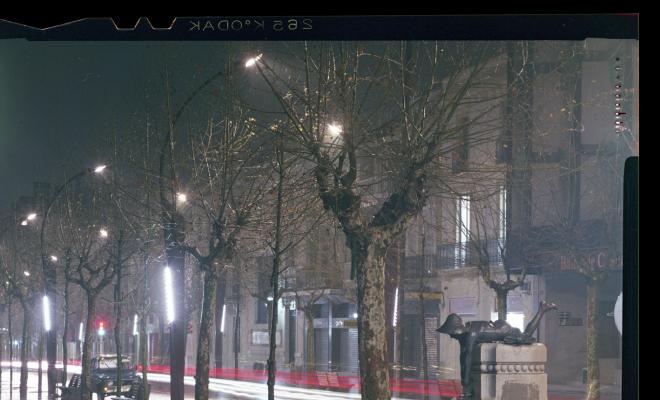 La Rambla de Sabadell de nit