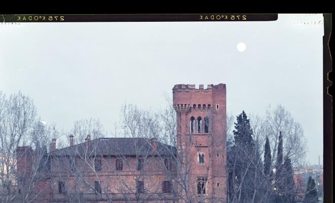 El Castell de Can Feu de nit