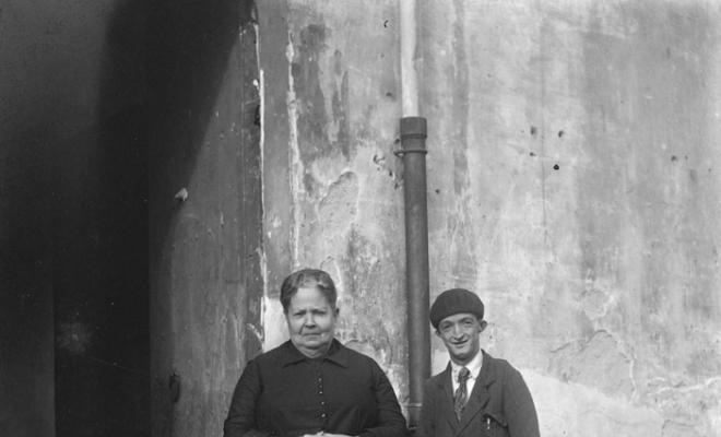 Maria Pujol i Joan Bilbeny a Caldes d'Estrac