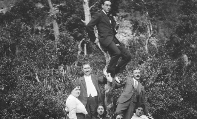Grup a la muntanya