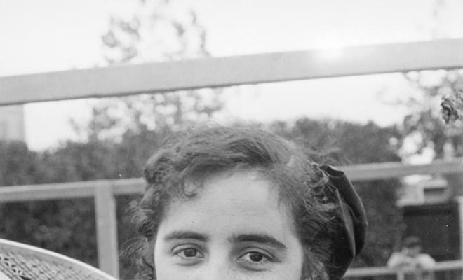 Maria Codina tennista del Sabadell Lawn Tennis Club