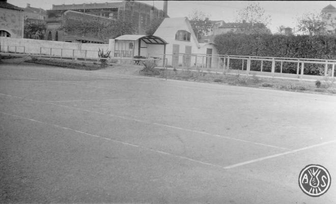 Pista de tennis del Sabadell Lawn Tennis Club
