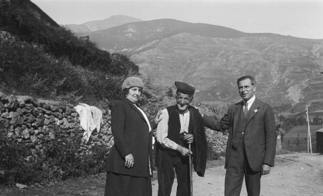 Parella amb un pagés
