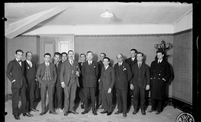 Membres de l'Associació de Premsa de Sabadell