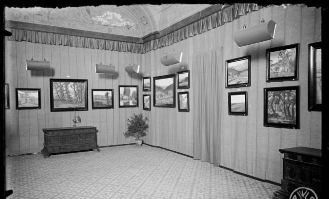 Exposició de l'artista Don Ramon Clapés a Sabadell