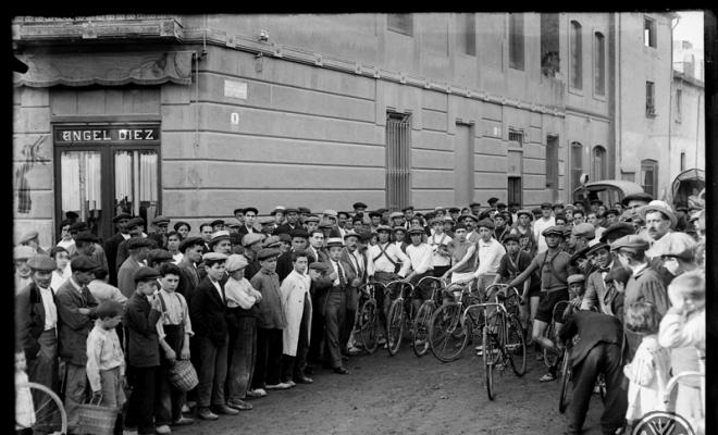 Cursa de bicicletes. Festa Major de Sabadell.