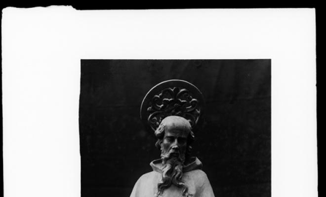 Imatge de Sant Roc a l'església de Santa Maria de Barberà.