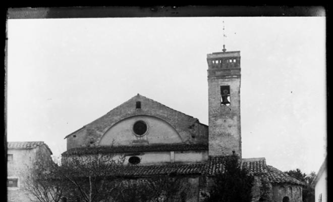 Església de Sant Salvador de Polinyà, destil romànic.