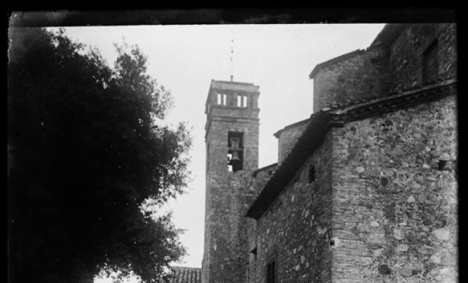Església de Sant Salvador de Polinyà, destil romànic.