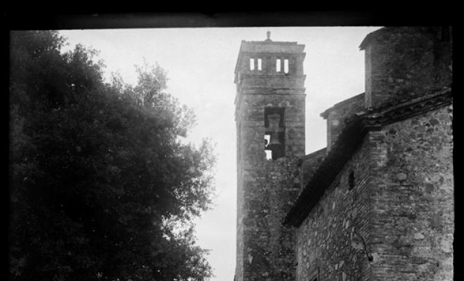 Església de Sant Salvador de Polinyà, destil romànic.