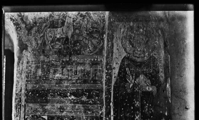 Pintures murals romàniques a lesglésia de Sant Salvador de Polinyà