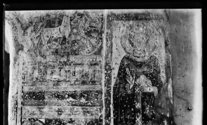 Pintures murals romàniques a lesglésia de Sant Salvador de Polinyà