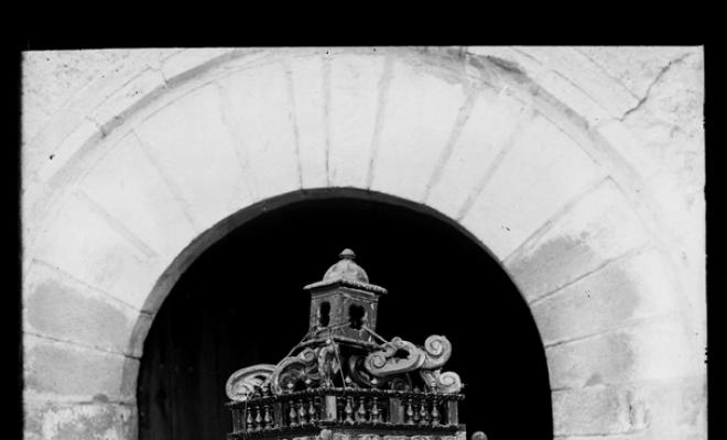 Tabernacle barroc de l'església de Sant Salvador de Polinyà