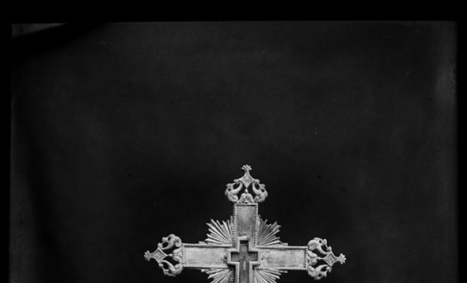 Veracreu de lesglésia de Sant Quirze i Santa Julita, a Sant Quirze del Vallès.