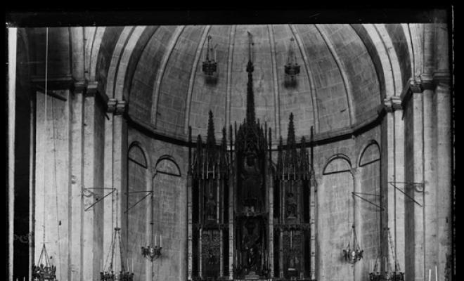 Altar major del Monestir de Sant Cugat del Vallès