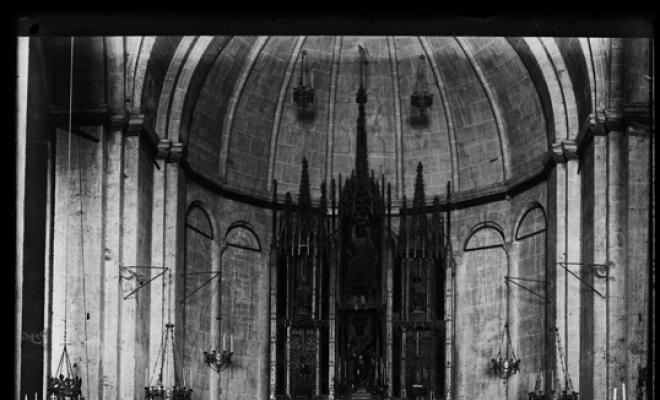 Altar major del Monsetir de Sant Cugat del Vallès