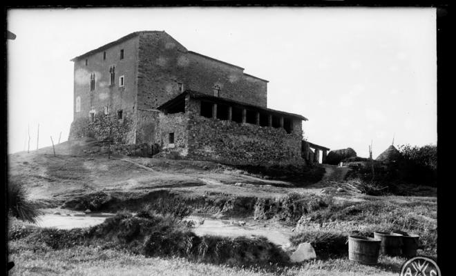 Castell de Plegamans. Palau-solità i Plegamans