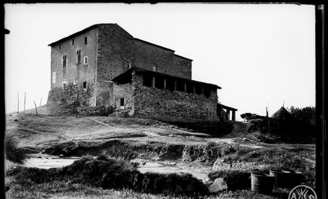 Castell de Plegamans. Palau-solità i Plegamans