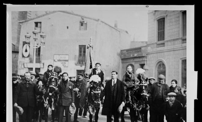 Bandera de la colla vella. Sabadell