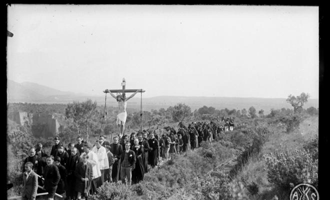 Processó de Viacrucis a Sant Julià d'Altura