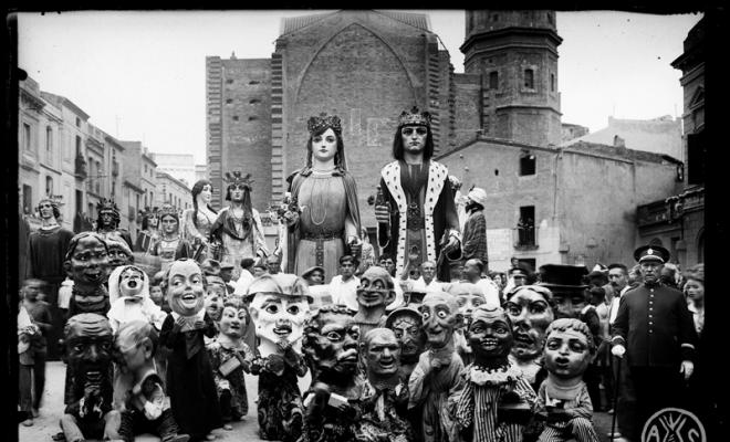 Concurs de gegants. Festa Major. Sabadell