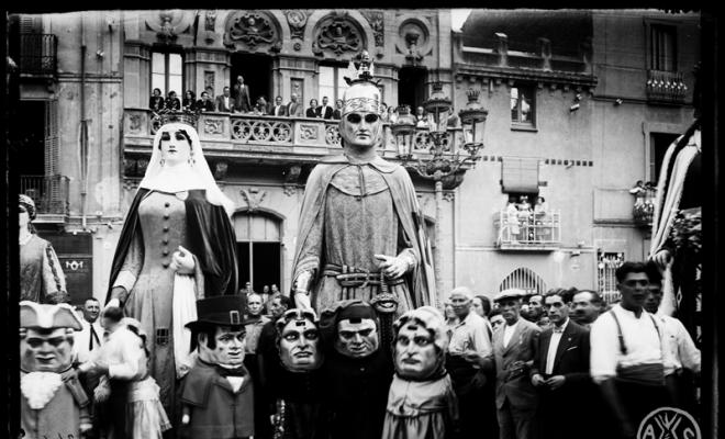 Concurs de gegants. Festa Major. Sabadell