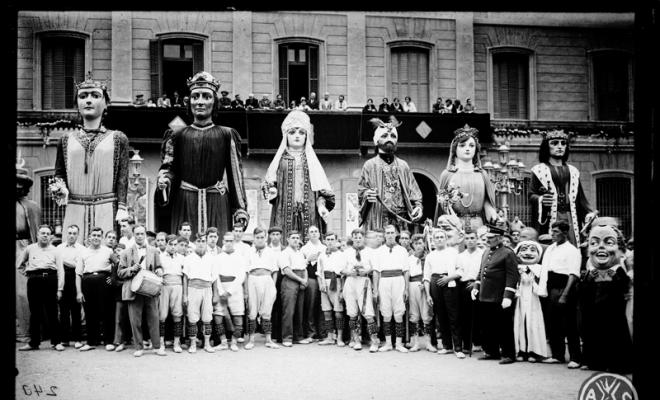 Concurs de gegants. Festa Major. Sabadell