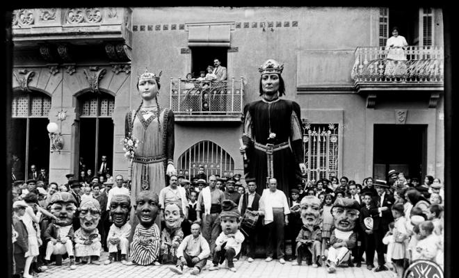 Concurs de gegants. Festa Major. Sabadell