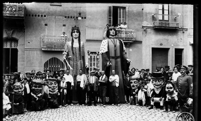 Concurs de gegants. Festa Major. Sabadell
