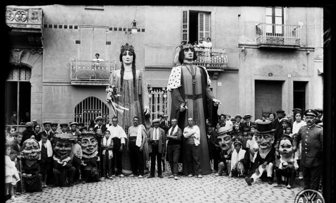 Concurs de gegants. Festa Major. Sabadell