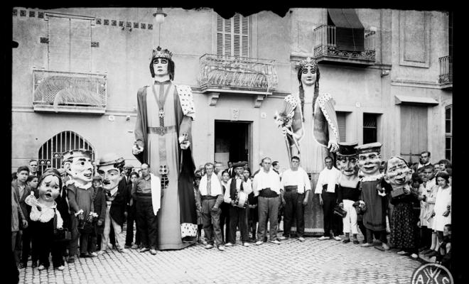 Concurs de gegants. Festa Major. Sabadell