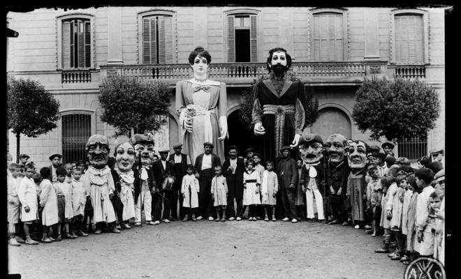 Concurs de gegants. Festa Major. Sabadell