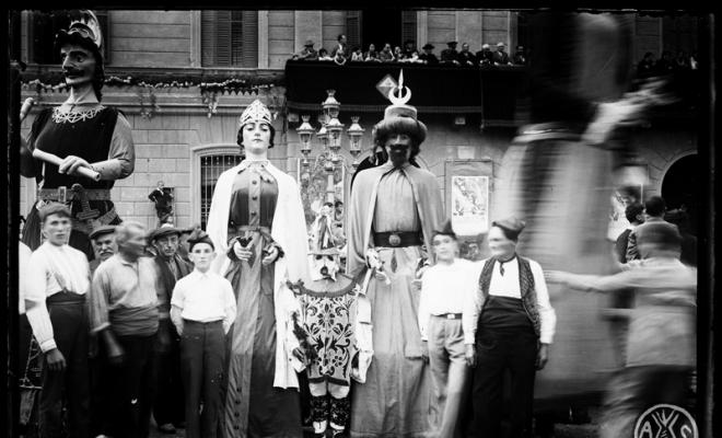 Concurs de gegants. Festa Major. Sabadell