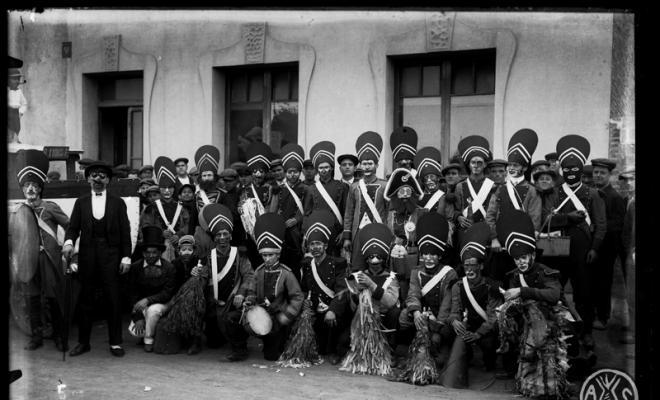 Comparses de la cavalcada de Carnestoltes. Sabadell