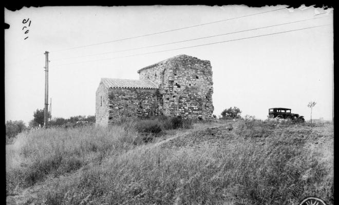 Ermita de Sant Nicolau després de la restauració. Sabadell