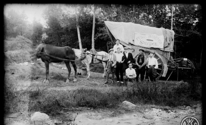 Sabadell. Excursió de la penya els Intrèpids