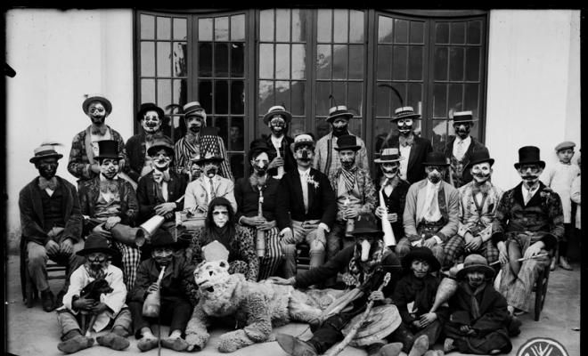 Comparsa de carnestoltes. Sabadell