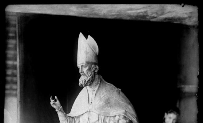 Escultura de Sant Nicolau. Sabadell